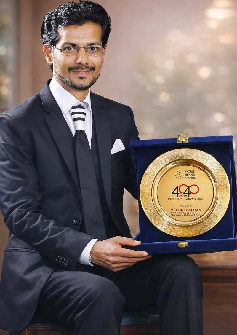 Forbes Award Recognition — Shanmukha Caterers